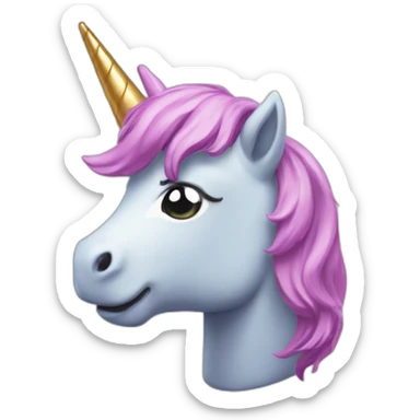 licorne bonbon sticker