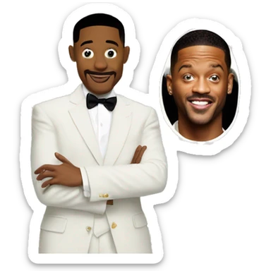 Fresh Prince of bell air white mansion sticker