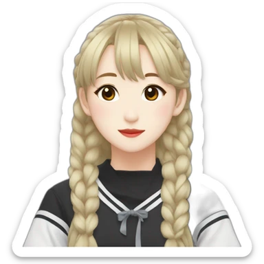 Yuki de g-idle sticker