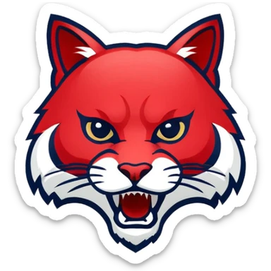 GCSU Bobcats emoji copy and paste sticker