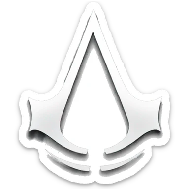 Assassin's Creed logo sticker
