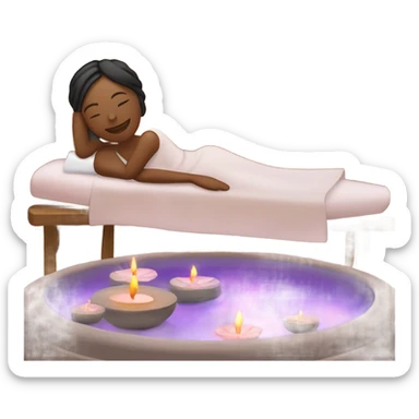 Have a wonderful spa day  sticker
