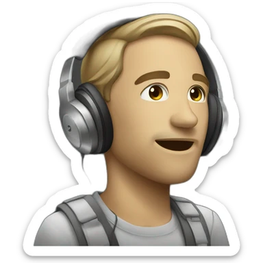 listen to music sticker