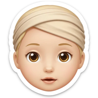 baby skin care sticker