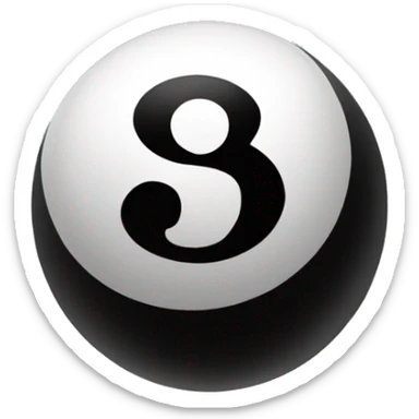 eight ball sticker