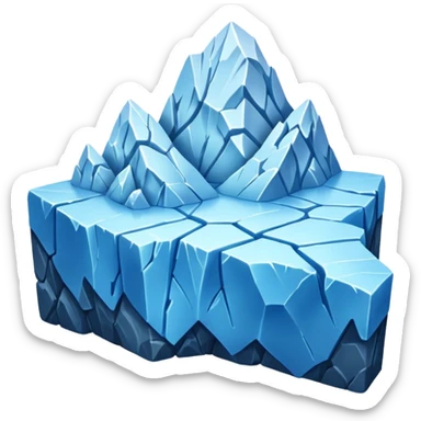 glacier sticker