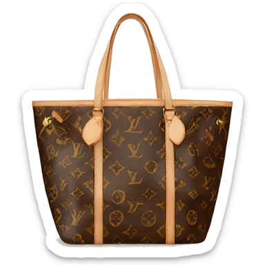 Louis Vuitton tote bag sticker