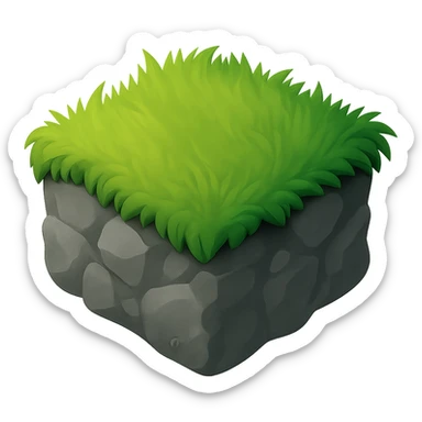 make the ground a bit greyer and make it on a transparent background sticker