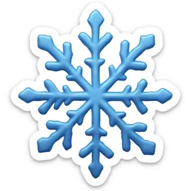 Snow flake  sticker