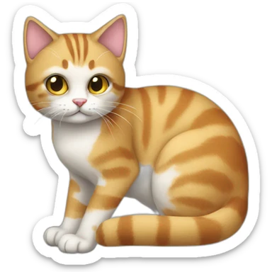 Snipper cat sticker