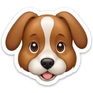 Dog sticker