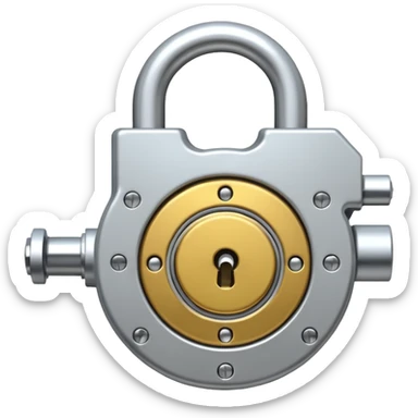 Lock Mechanism sticker