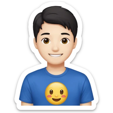 average kpop fan  sticker