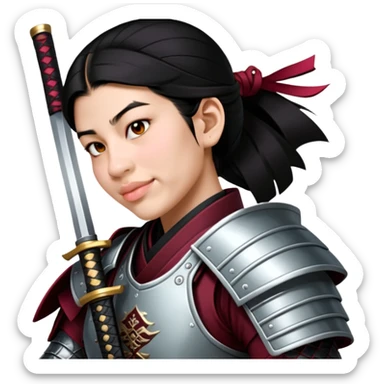 Resolute Samurai sticker