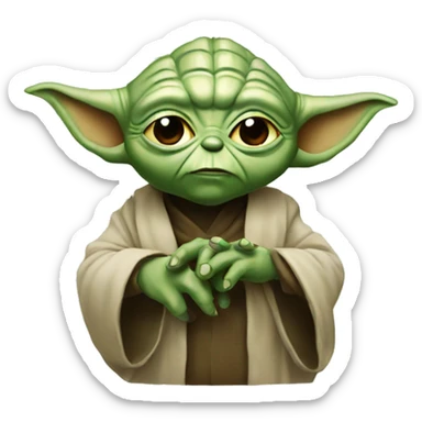 Yoda sticker
