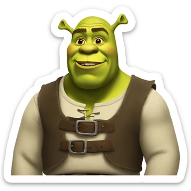 Shrek sticker