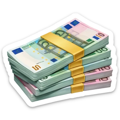 10 milion euro so much mone sticker