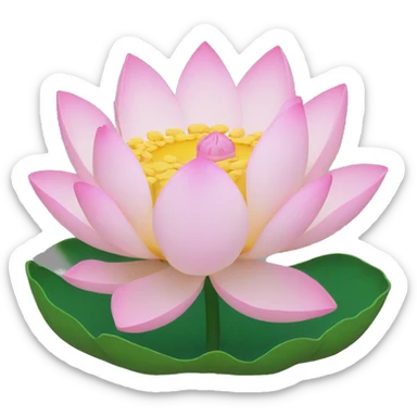 Lotus sticker
