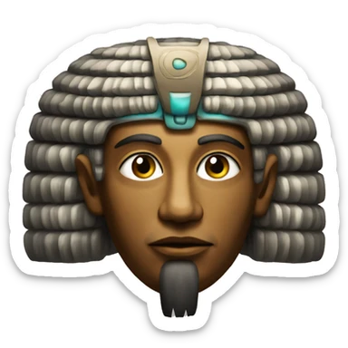 Anunnaki male sticker