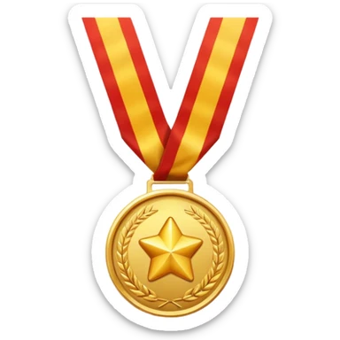 a medal for game application, the user will get when he win his first 100 points.. sticker