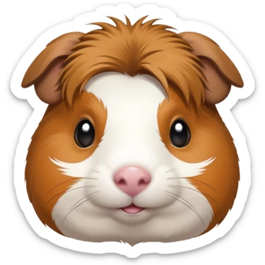 Баллы твич Морская свинка размер 28x28 прозрачный фон png вес 25кб sticker