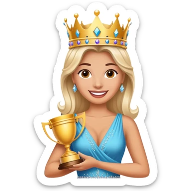 Hog Queen of Morgan county  sticker