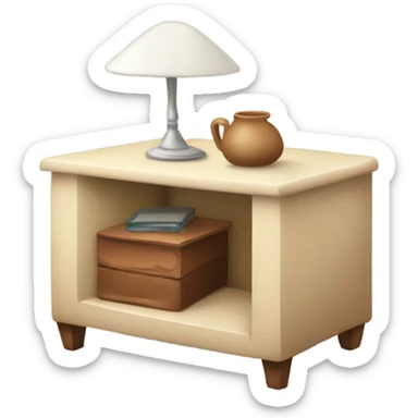 Cozy side table sticker