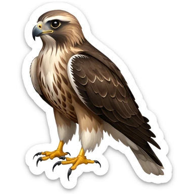 Rough-legged Hawk sticker