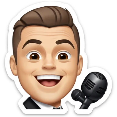 Robbie Williams take that  sticker