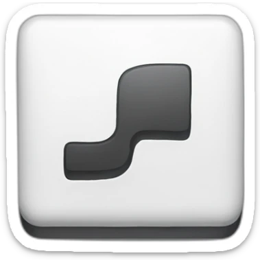 keyboard key "I" sticker