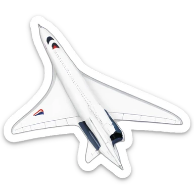 concorde sticker