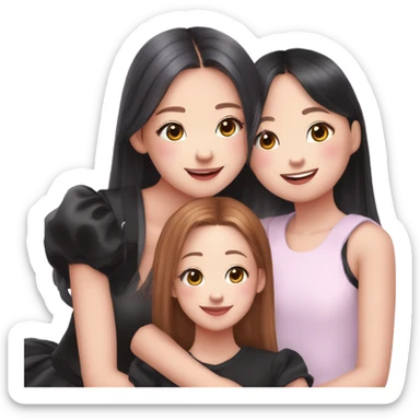 Ma Fille, pis a 10 ans, et puis adore les BLACKPINK sticker