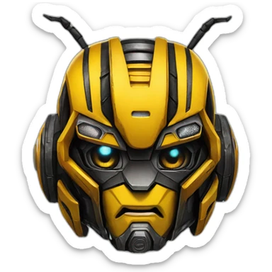 Bumblebee Transformers sticker