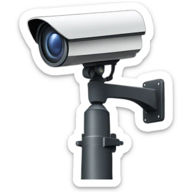 Area surveillance cameras  sticker