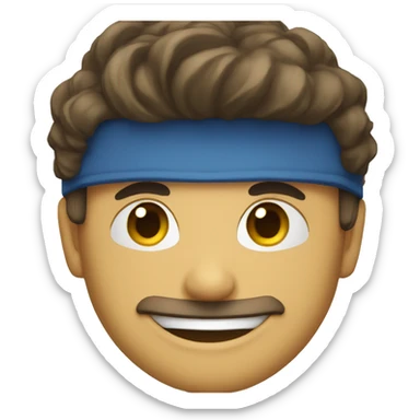 A Super heros who smile  sticker