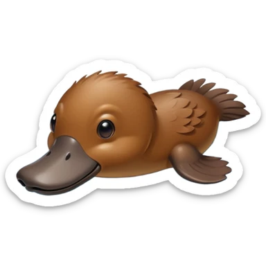 platypus sticker