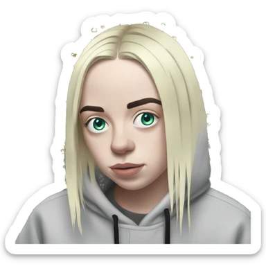 Billie eilish sticker