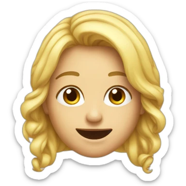 Moi qui dit coucou sticker