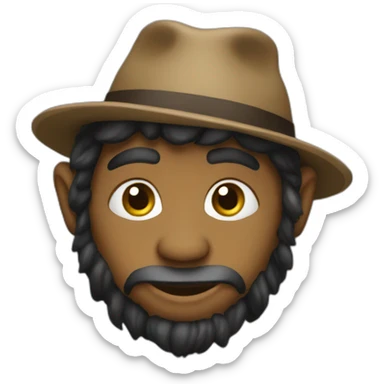 Singe en costume sticker