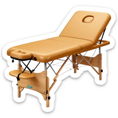 massage table sticker