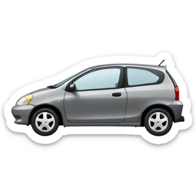 2005 Toyota Echo Grey sticker