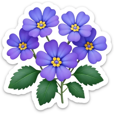 Armenian myosotis (it’s purple) sticker