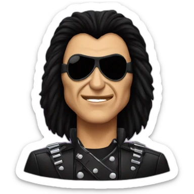 Gene Simmons  sticker