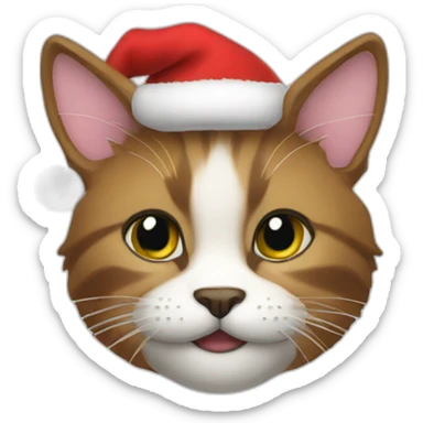 Santa Claws sticker