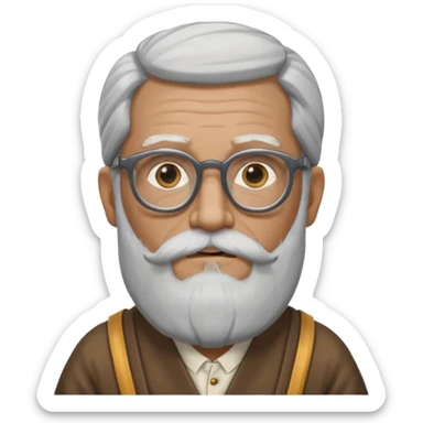 ancient The wise librarian sticker