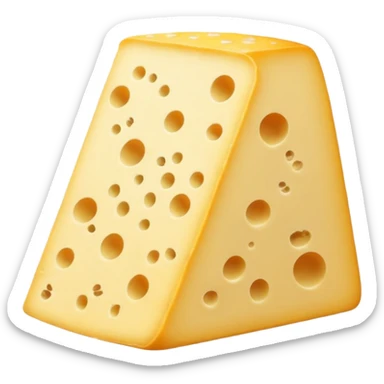 Con tratto di disegno rappresentare un topo che rosicchia un pezzo di formaggio sticker