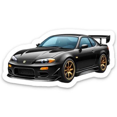 Drift car sticker
