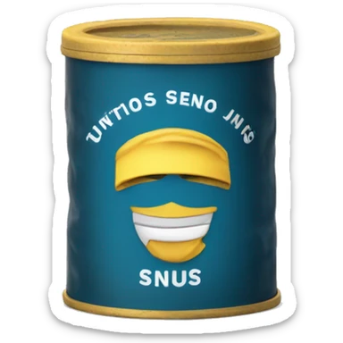 Un paquet de snus sticker