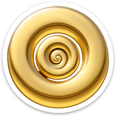 golden spiral sticker