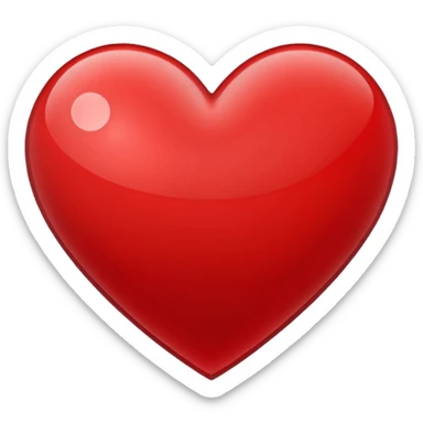 Grid heart sticker